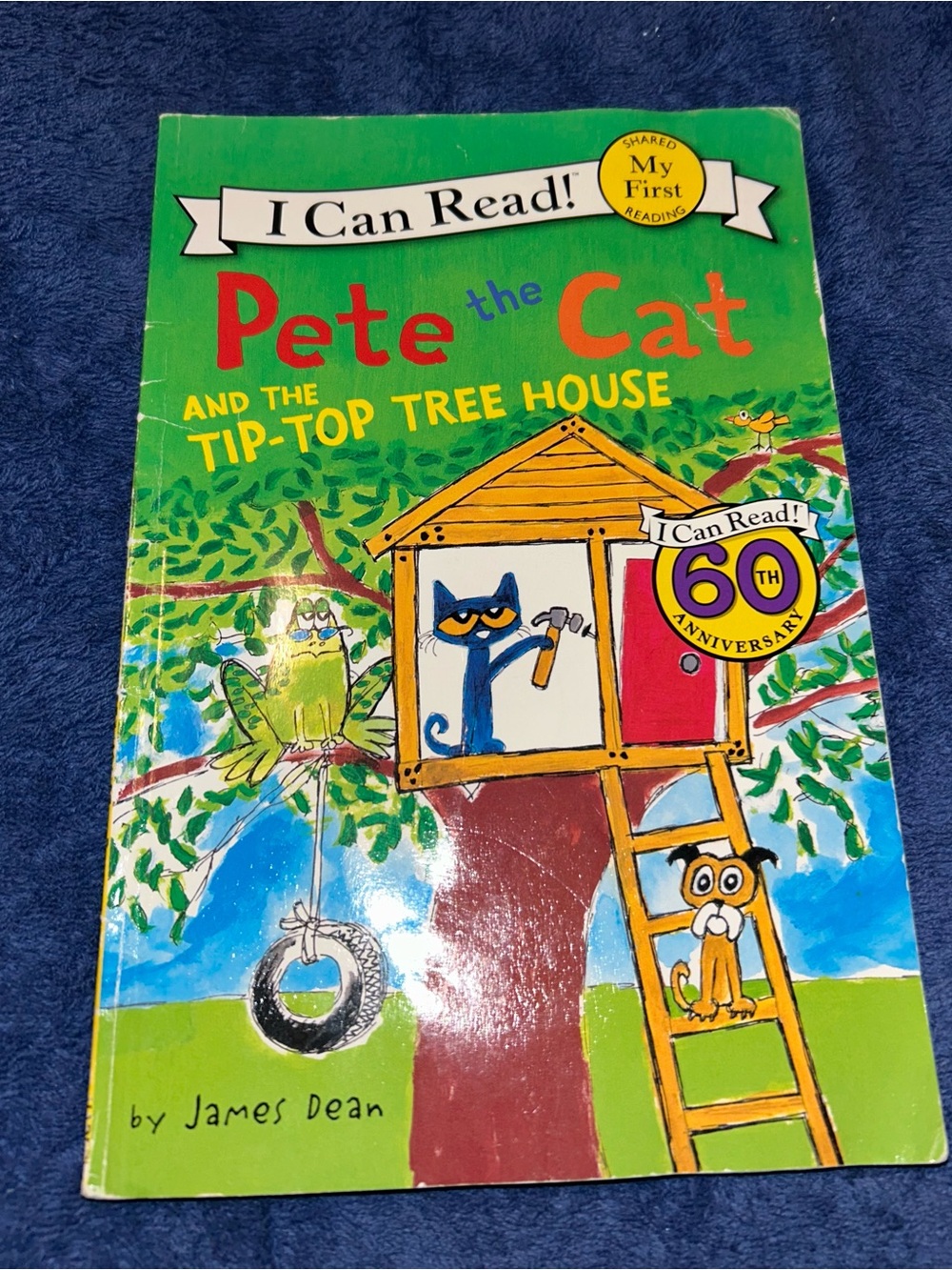 Pete The Cat And The Tip-Top Tree House by James Dean, Paperback, 2017